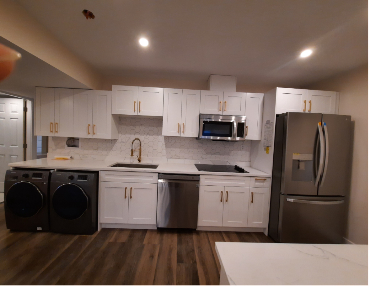 Arvella kitchen and laundry project